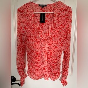 INC. Heart print top for Valentines Day